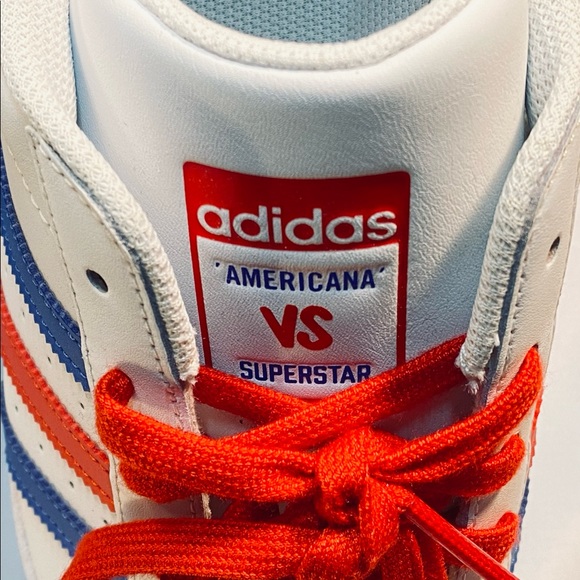 Adidas Americana Superstar NWOT Size 13-1/2 **Box Not Included - Picture 6 of 10